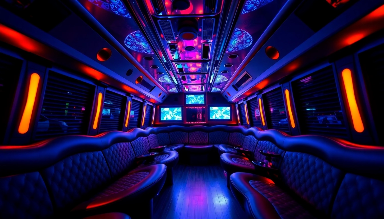 Experience comfort and style in our Atlanta party bus with plush interiors and premium features.