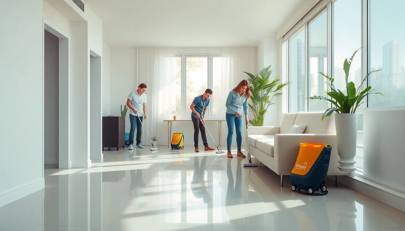 Efficient bond cleaning Brisbane team ensuring spotless apartments for moving out.